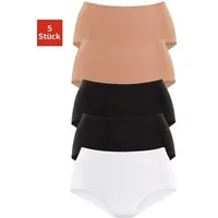 petite fleur by Lascana Taillenslip (5er-Pack) aus elastischer Baumwolle