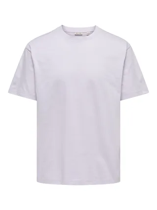 ONLY&SONS - ONSFRED LIFE RLX SS TEE NOOS Misty Lilac - Gr. - S