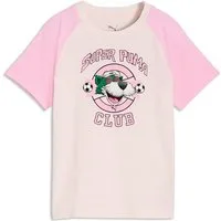 PUMA T-Shirt SUPER GRAPHIC TEE PS Regular Fit, Kurzarm, Rundhalsausschnitt, für Kinder