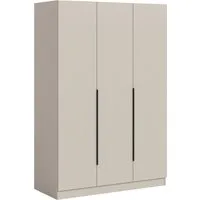 Home affaire Kleiderschrank Skarde Schlafzimmerschrank, Garderobe, Schrank (Otto Bestseller Garderobe Schlafzimmerschrank) Breite: 120 cm, kashmir, Kleiderstange 4 Böden