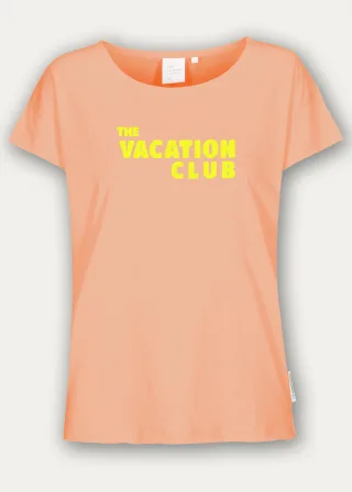 THE FASHION PEOPLE - T-Shirt ´Vacation` sorbet print - Gr. - XS