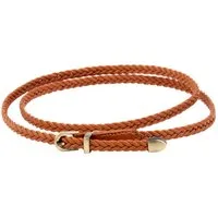Bwecuy Flechtgürtel Frauen Geflochtene Taille Gürtel - Dünner Gewebter Bund für Kleid Taillengürtel Sommer Boho Waist Dress Band Gürtel