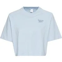 Reebok T-Shirt ICON ELEMENTS TEE/Y2K BLUE aus Baumwolle, in den Größen XS bis XL