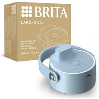 BRITA Flaschenverschluss BRITA LARQ iQ Cap für BRITA LARQ Essential Trinkflaschen, (BRITA LARQ iQ Cap blau für BRITA LARQ Essential Trinkflaschen), Digitaler Deckel Hydration Tracking in der BRITA App, UV-C Technologie