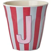 rice Becher Rice Melamin Becher Medium Buchstaben Mädchen, 1-tlg., Melamin