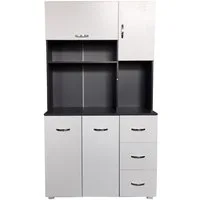 HTI-Line Hochschrank Küchenschrank Blanca (Stück, 1-St., 1x Schrank Blanca, ohne Dekoration) Küchenbuffet