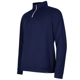 Under Armour - Midlayer mit kurzem Reißverschluss für Herren (Mitternachtsblau)