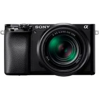 Sony Alpha 6100 + 16-50mm Objektiv Kompaktkamera (24,2 MP, Bluetooth)