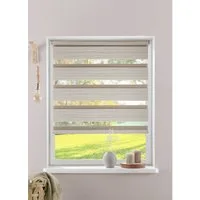 Doppelrollo PAGELLA, OTTO home, Lichtschutz, ohne Bohren, freihängend, Klemmfix, mit eingewebten Chenillefäden - sehr beliebt!