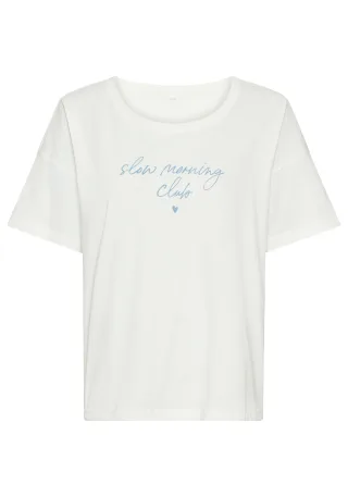 LASCANA - Vivance Dreams VD T-Shirt ecruyellow - Gr. - 50