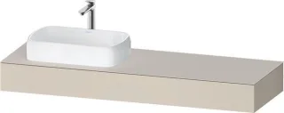 Duravit Qatego Konsole Taupe Supermatt 1600x550x170 mm - QA4806083830000 QA4806083830000