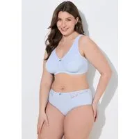 Ulla Popken Entlastungs-BH Entlastungs-BH Jacquard Spitze ohne Bügel