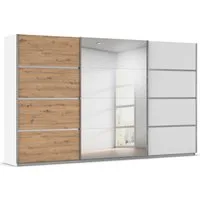 OTTO home Kleiderschrank Mehrzweckschrank Aktenschrank Möbel Mietswohnung Schlafzimmer AVOLA (3 verschiedene Ausstattungen BASIC/CLASSIC/PREMIUM (inkl. SOFT-CLOSE) mit eleganten Zierleisten in Chrom, Schwarz oder Weiß MADE IN GERMANY