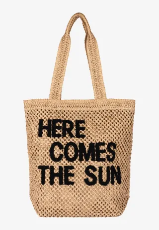 MORE & MORE - Strohtasche beige - Gr. - OS