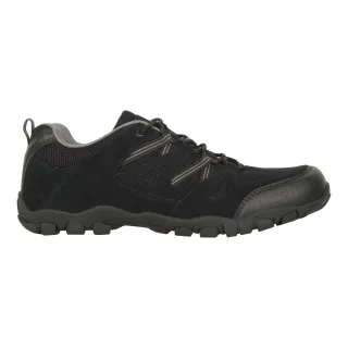 Mountain Warehouse - Herren Wanderschuhe "Outdoor III", Wildleder (Schwarz)