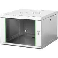 483-mm-Wandschrank, 7 HE, IT-Schrank grau, 7 Höheneinheiten, Retail