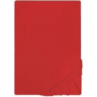 Castell - Markenbettwäsche Spannbettlaken Jersey in Gr. 90x200, 140x200 oder 180x200 cm, Jersey, Gummizug: rundum, (1 Stück), aus Baumwolle, für Matratzen bis 22 cm Höhe, Bettlaken, Spannbetttuch