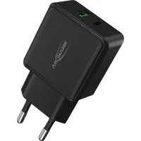 Home Charger HC218PD, Ladegerät schwarz, Power Delivery & Quick Charge Technologie