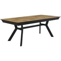 Jockenhöfer Gruppe Esstisch Tyson, 3-fach ausziehbar, Extrabreit (200-320x100cm), Synchronauszug, melaminbeschichtet