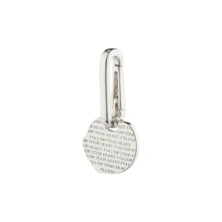 pilgrim - Recycelter Münzanhänger - Charm silver - Gr. - OS