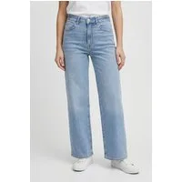 ONLY High-waist-Jeans ONLMADISON BLUSH HW CP WD DNM CRO371NOOS wide fit, knöchelfrei