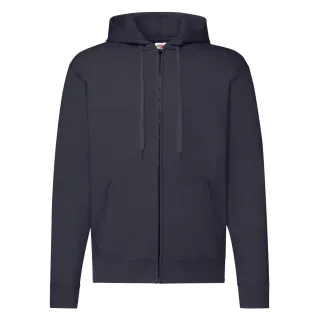 Fruit of the Loom - "Classic" Kapuzenjacke für Herren/Damen Unisex (Marineblau)