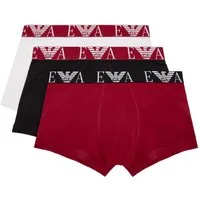 Emporio Armani Trunk 3er Pack Trunk (3-St., 3 Stück) mit elastischem Logo-Bund
