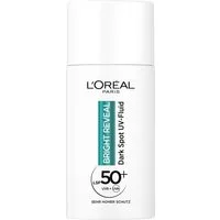 L'ORÉAL PARIS Gesichtsfluid BRIGHT REVEAL DARK SPOT UV FLUID LSF 50, angereichtert mit Vitamin C und Vitamin E