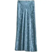 Bhoem Midirock BHOEM Midirock aus Jacquard-Satin (1-tlg)