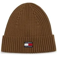 Tommy Jeans Beanie TJM HERITAGE CORE Rippstrick, Umschlag, normale Passform