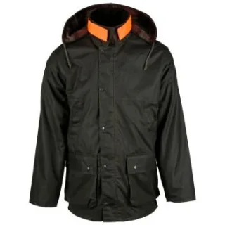 ROMNEYS Wachsjacke New England Jager oliv 3XL - INT