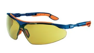 uvex Bügelbrille i-vo blau, orange blau/grau - 9160520