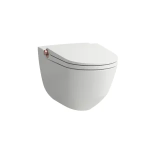 LAUFEN Dusch-T-WC wandh. RIVA 600x355x405 rim. LCC we m. Controller Rosegold gl, H8206914030001 H8206914030001