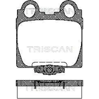 Triscan Bremsbel?ge hinten Lexus Gs Is Sc