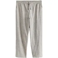 Next Leinenhose Signature Relaxed Fit Hose mit Hahnentrittmuster (1-tlg)