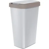 Keden Mülleimer, Papierkorb 45l mit Klappe COMPACTA Q