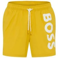 BOSS Badeshorts Octopus Mit BOSS Logoschriftzug, elastischer Taillenbund mit Kordel