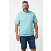 Men Plus T-Shirt T-Shirt Bauchfit Basic Halbarm