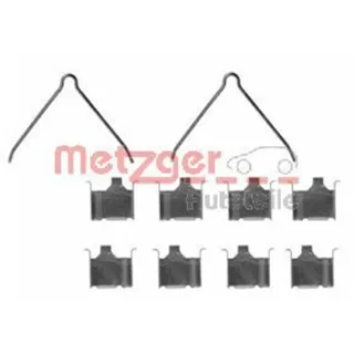 Metzger Bremsbelag-Zubeh?rsatz hinten Mazda 323 6 626 Premacy Nissan Primera