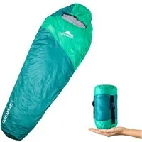 Steinwood Mumienschlafsack Ultra leicht, Schlafsack koppelbar, Camping Schlafsack Outdoor, Decke…