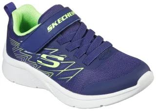 Skechers Sneaker "MICROSPEC" mit Kontrastbesatz, Freizeitschuh, Halbschuh, Schnürschuh