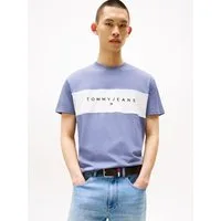 Tommy Jeans T-Shirt TJM REG CBLK LINEAR LOGO TEE