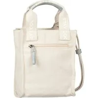 TOM TAILOR Denim Shopper Azura (Set, 2-tlg., Mit süßem Softeis-Hörnchen-Anhänger – zum Verlieben niedlich), Damen Umhängetasche, mit süßem Softeis-Hörnchen Anhänger