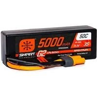 Spektrum Spektrum Lipo Akku 5000mAh 3S 11,1V Smart G2 50C Hard Case IC5 RC-Ladegerät