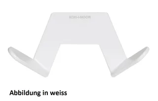 Koh-i-Noor LAVI Doppelter Haken Verchromt, 5916KK, Chrom 5916KK