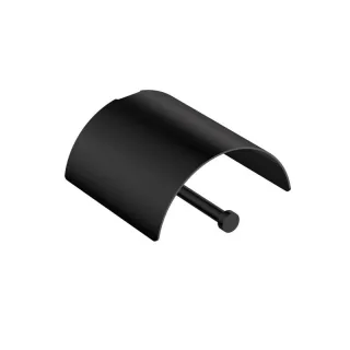 Cosmic LOGIC Papierhalter mit Deckel 13x13,5x6cm, schwarz matt, 2263659 WJC226A0059036