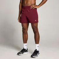 MP Herren Training 5 Woven Shorts - Dunkelrot - S
