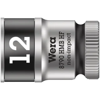Wera 8790 HMB HF Zyklop-Steckschlüsseleinsatz mit 3/8"-Antrieb mit Haltefunktion Schwarz - 05003746001
