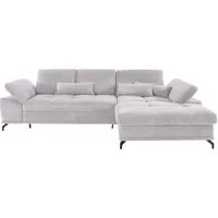 OTTO home Ecksofa Costello L-Form, B: 301 cm mit Sitztiefen-, Armteilverstellung &, 3 Nierenkissen, optional Bettfunktion & Bettkasten