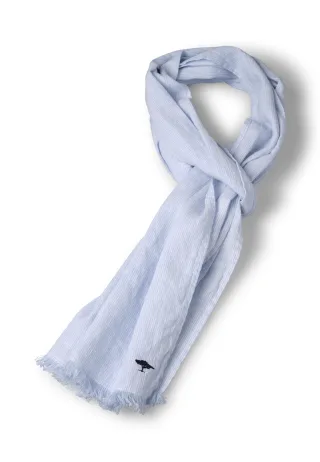 FYNCH-HATTON - Linen Scarf Checks & Stripes - Gr. - OS